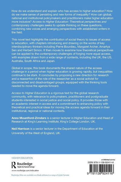 Produktbild: Access to Higher Education