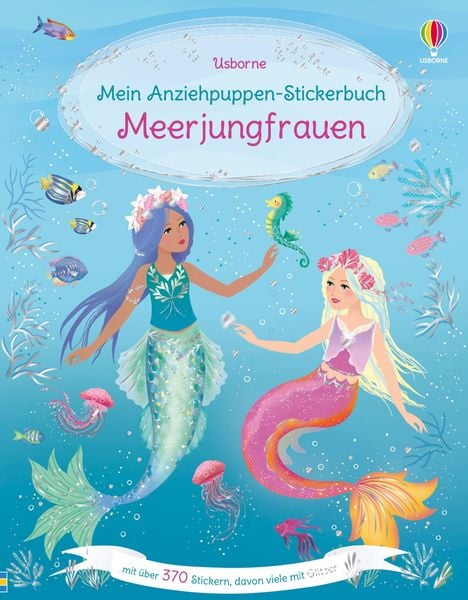 Produktbild: Mein Anziehpuppen-Stickerbuch: Meerjungfrauen