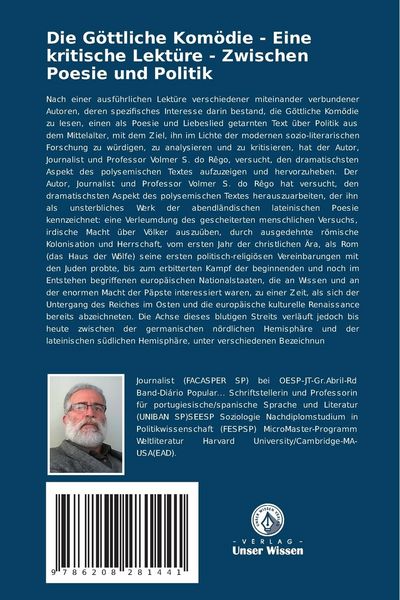 Produktbild: Die G&ouml;ttliche Kom&ouml;die - Eine kritische Lekt&uuml;re - Zwischen Poesie und Politik