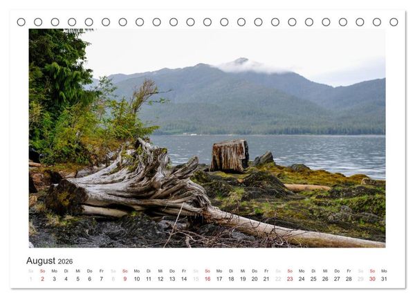 Produktbild: ALASKA - Bilder aus dem S&uuml;den (Tischkalender 2026 DIN A5 quer), CALVENDO Monatskalender