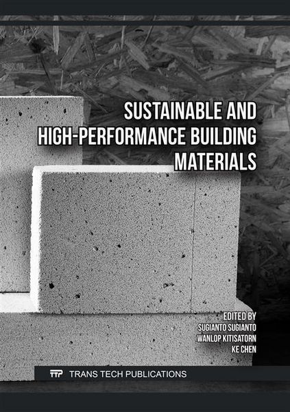 Produktbild: Sustainable and High-Performance Building Materials