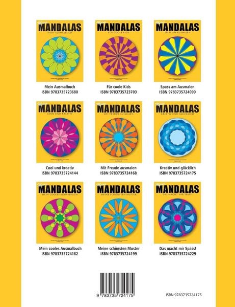 Produktbild: Meine Mandalas - Kreativ und gl&uuml;cklich - Wundersch&ouml;ne Mandalas zum Ausmalen
