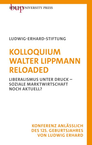 Produktbild: Kolloquium Walter Lippmann Reloaded