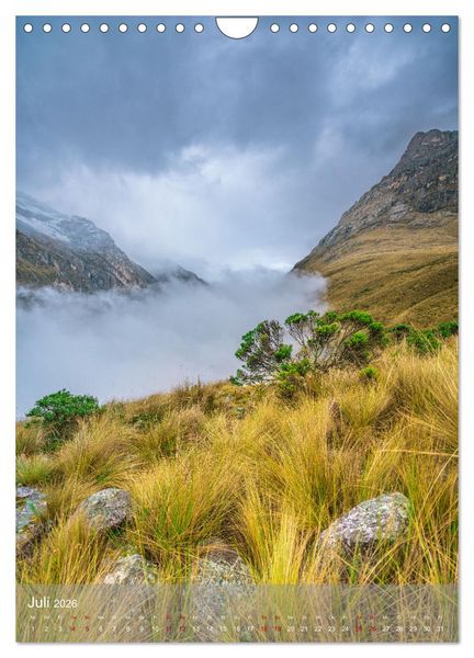 Produktbild: Peru - Einzigartige Landschaften (Wandkalender 2026 DIN A4 hoch), CALVENDO Monatskalender