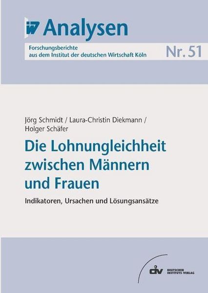 Produktbild: Die Lohnungleichheit zwischen M&auml;nnern und Frauen