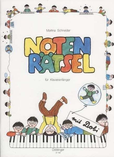 Produktbild: NOTENR&Auml;TSEL f&uuml;r Klavieranf&auml;nger