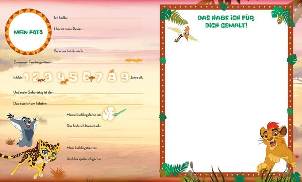 Produktbild: Disney Junior Die Garde der L&ouml;wen: Meine ersten Freunde