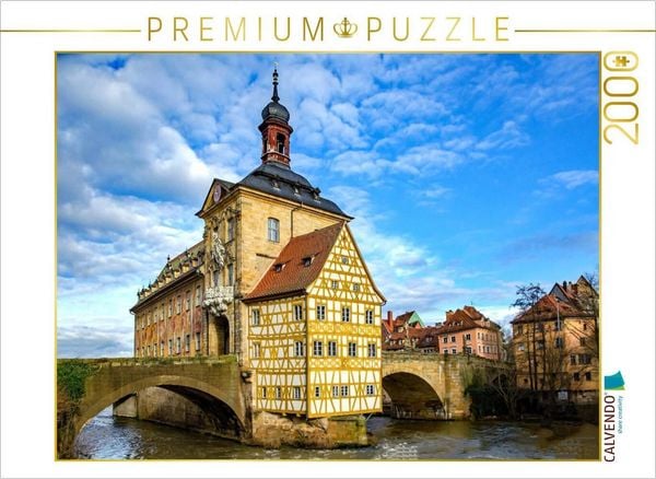 CALVENDO Puzzle Altes Rathaus | 2000 Teile Lege-Größe 90x67cm Foto-Puzzle für glückliche Stunden