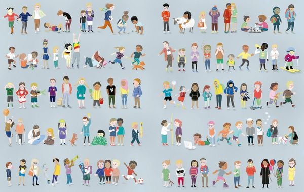 Produktbild: 100 Kinder in Deutschland