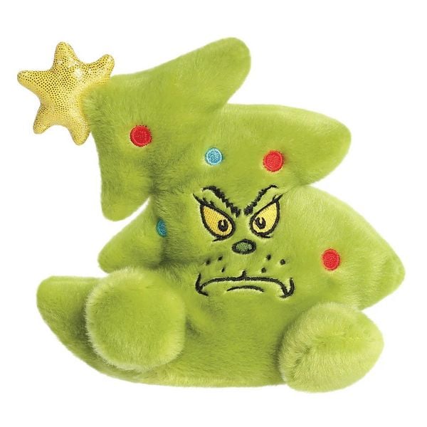 Produktbild: Aurora 15297 - Palm Pals Grinch Tree, Pl&uuml;schfigur, ca.13 cm, Dr. Seuss