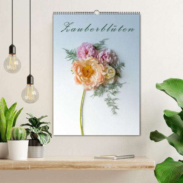 Produktbild: Zauberbl&uuml;ten (Wandkalender 2026 DIN A2 hoch), CALVENDO Monatskalender