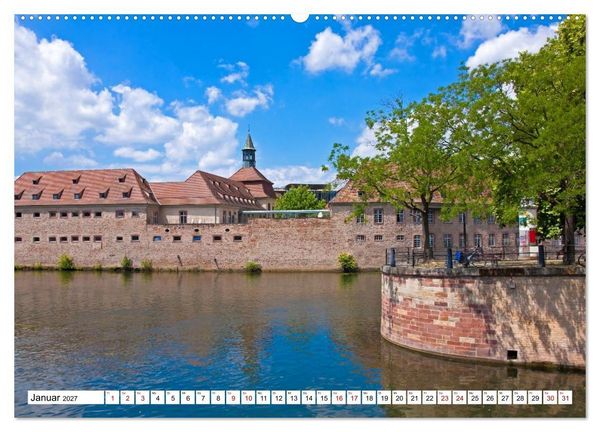 Produktbild: Stra&szlig;burg &ndash; Geschichte und Flair im Herzen Europas (Wandkalender 2027 DIN A2 quer), CALVENDO Monatskalender