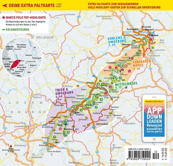 Produktbild: MARCO POLO Reisef&uuml;hrer Mosel