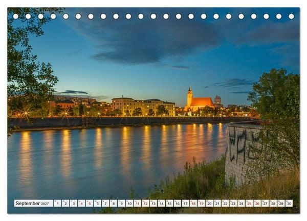 Produktbild: Magdeburg in besonderem Licht (Tischkalender 2027 DIN A5 quer), CALVENDO Monatskalender