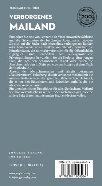 Produktbild: Verborgenes Mailand
