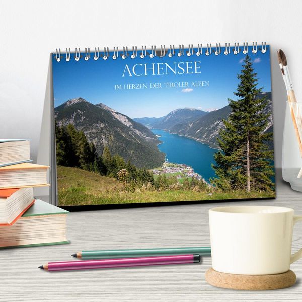 Produktbild: Achensee - im Herzen der Tiroler Alpen (Tischkalender 2026 DIN A5 quer), CALVENDO Monatskalender