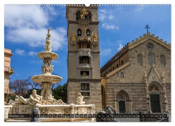 Produktbild: Sizilien &ndash; Landschaft und Architektur (Wandkalender 2026 DIN A2 quer), CALVENDO Monatskalender