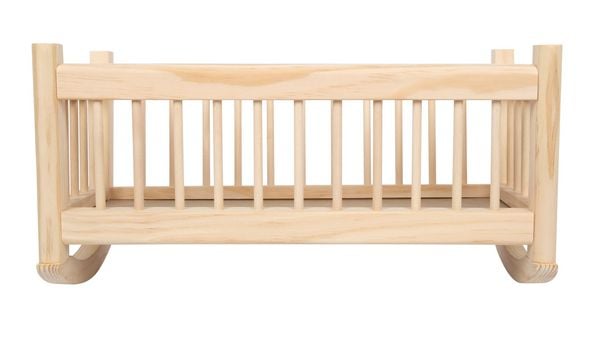 Produktbild: Puppenwiege natur