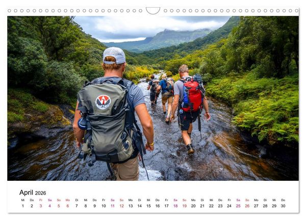 Produktbild: Abenteuer Outdoor (Wandkalender 2026 DIN A3 quer), CALVENDO Monatskalender