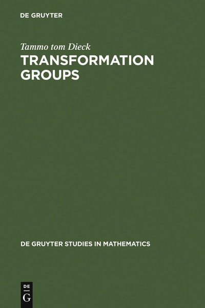 Produktbild: Transformation Groups