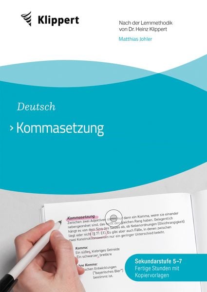 Produktbild: Kommasetzung