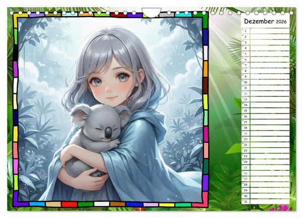 Produktbild: Meine Tierbabys (Wandkalender 2026 DIN A4 quer), CALVENDO Monatskalender
