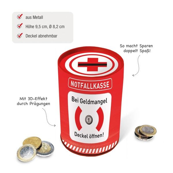 Produktbild: Tr&ouml;tsch Spardose Notfallkasse