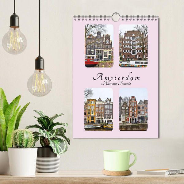 Produktbild: Amsterdam - Alles nur Fassade (Wandkalender 2026 DIN A4 hoch), CALVENDO Monatskalender
