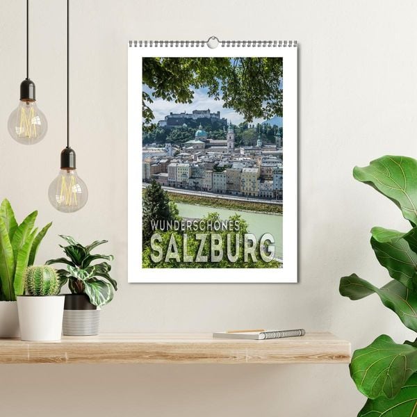 Produktbild: Wundersch&ouml;nes SALZBURG (Wandkalender 2026 DIN A3 hoch), CALVENDO Monatskalender