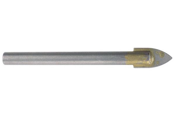Produktbild: Wolfcraft 7976010 Glas- und Fliesenbohrer 6mm Gesamtl&auml;nge 100mm Zylinderschaft 1St.