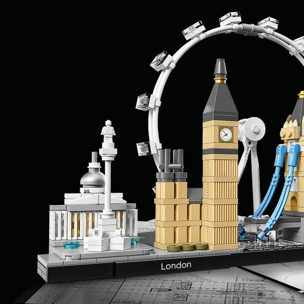 LEGO Architecture 21034 London, Skyline-Modellbausatz, Haus-, Büro-Deko