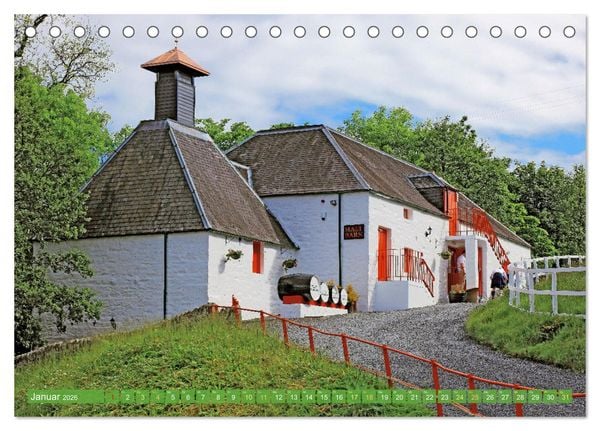 Produktbild: Whisky: Reine Geschmacksache (Tischkalender 2026 DIN A5 quer), CALVENDO Monatskalender