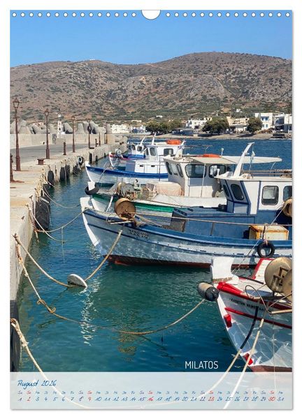 Produktbild: KRETA SONNENINSEL DER G&Ouml;TTER (Wandkalender 2026 DIN A3 hoch), CALVENDO Monatskalender