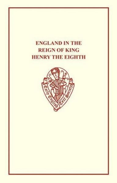 Produktbild: England in the Reign of King Henry VIII