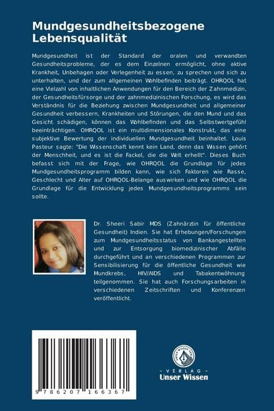 Produktbild: Mundgesundheitsbezogene Lebensqualit&auml;t