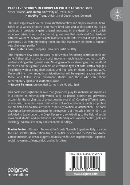 Produktbild: Grievances and Public Protests