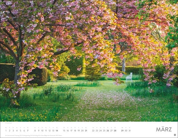 Produktbild: Gartenparadies Posterkalender 2027