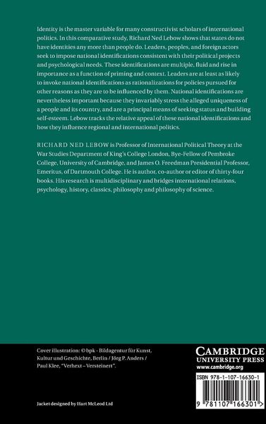 Produktbild: National Identities and International Relations