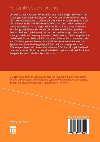 Produktbild: Konstruktivistisch forschen