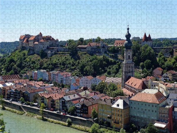 CALVENDO Puzzle Ein Motiv aus dem Kalender Inn-Salzach-Region - Kultur und Natur | 1000 Teile Lege-Größe 64x48cm Foto-Puzzle für glückliche Stunden
