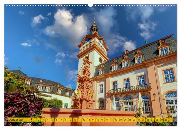 Produktbild: Ein Blick auf Weilburg an der Lahn (hochwertiger Premium Wandkalender 2026 DIN A2 quer), Kunstdruck in Hochglanz