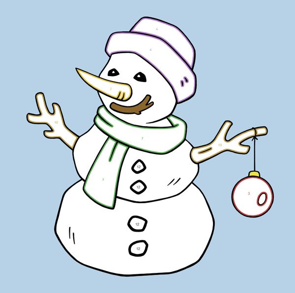 Produktbild: Malen nach Zahlen junior: Weihnachten (X)