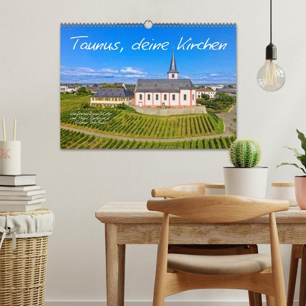 Produktbild: Taunus, deine Kirchen (Wandkalender 2026 DIN A3 quer), CALVENDO Monatskalender
