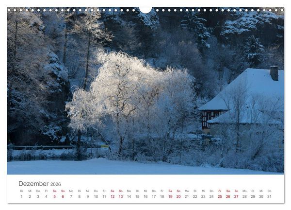 Produktbild: Wunderbare Fr&auml;nkische Schweiz (Wandkalender 2026 DIN A3 quer), CALVENDO Monatskalender
