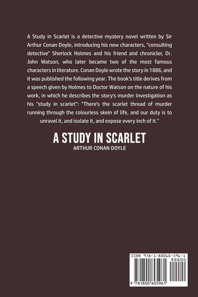 Produktbild: A Study in Scarlet