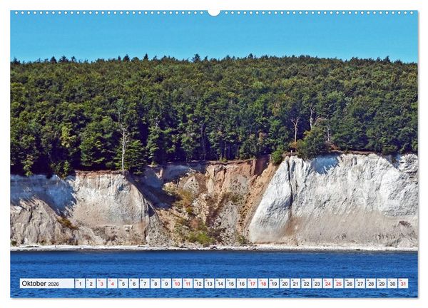 Produktbild: Sassnitz mit der Kreidek&uuml;ste (Wandkalender 2026 DIN A2 quer), CALVENDO Monatskalender