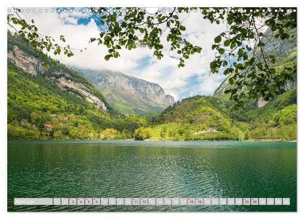 Produktbild: Tenno - Landschaft zwischen Trentino und Gardasee (Wandkalender 2026 DIN A3 quer), CALVENDO Monatskalender