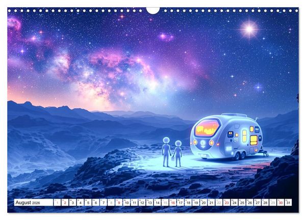 Produktbild: Sternen Nomaden (Wandkalender 2026 DIN A3 quer), CALVENDO Monatskalender