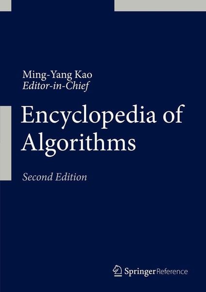 Produktbild: Encyclopedia of Algorithms
