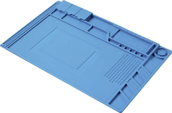 Produktbild: TRU COMPONENTS Silikon-Werkzeugunterlage (L x B x H) 450 x 300 x 12mm 1St.